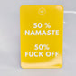 Magnet 50% NAMASTE,... barva kurkume